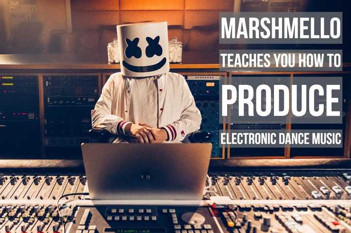 Marshmello works with Ableton and uses plugins